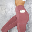 Load image into Gallery viewer, High Waist Fishnet Pocket Leggings - TheFitnessFod