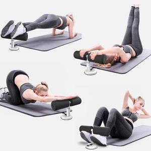 Sit Up Bar Floor Assistant Fitness Gear - TheFitnessFod
