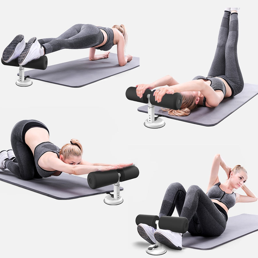 Sit Up Bar Floor Assistant Fitness Gear - TheFitnessFod