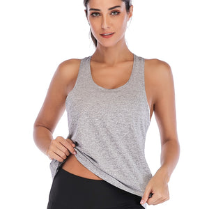 Yoga Vest Sport Tank Top - TheFitnessFod