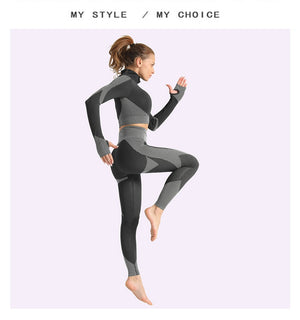 Women Yoga Running Sportswear - TheFitnessFod