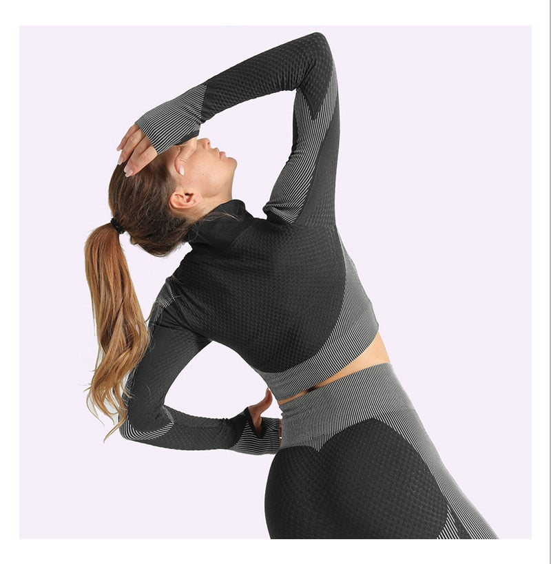Women Yoga Running Sportswear - TheFitnessFod