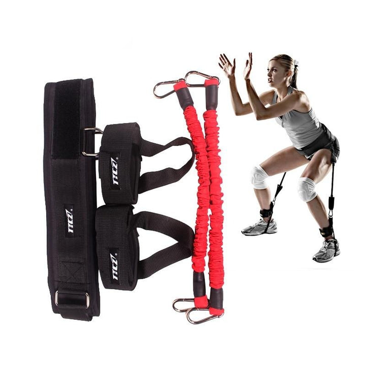 Fitness Bounce Trainer Rope Leg Strength Equipment - TheFitnessFod