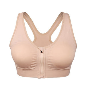 Women's Yoga Zipper Bra - TheFitnessFod