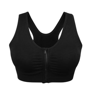 Women's Yoga Zipper Bra - TheFitnessFod