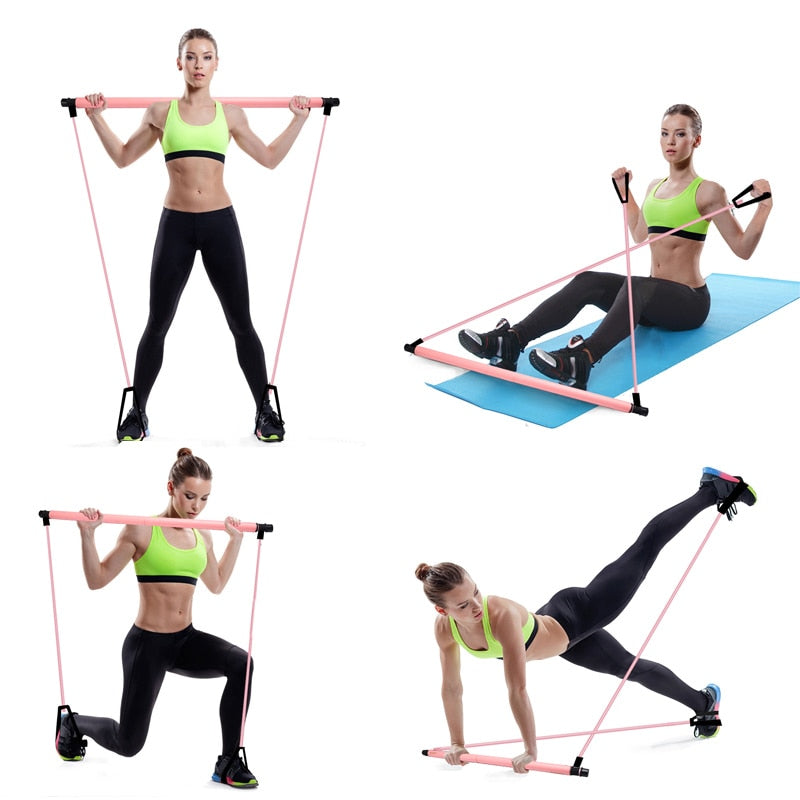 Pilates Exercise Stick Toning Bar - TheFitnessFod